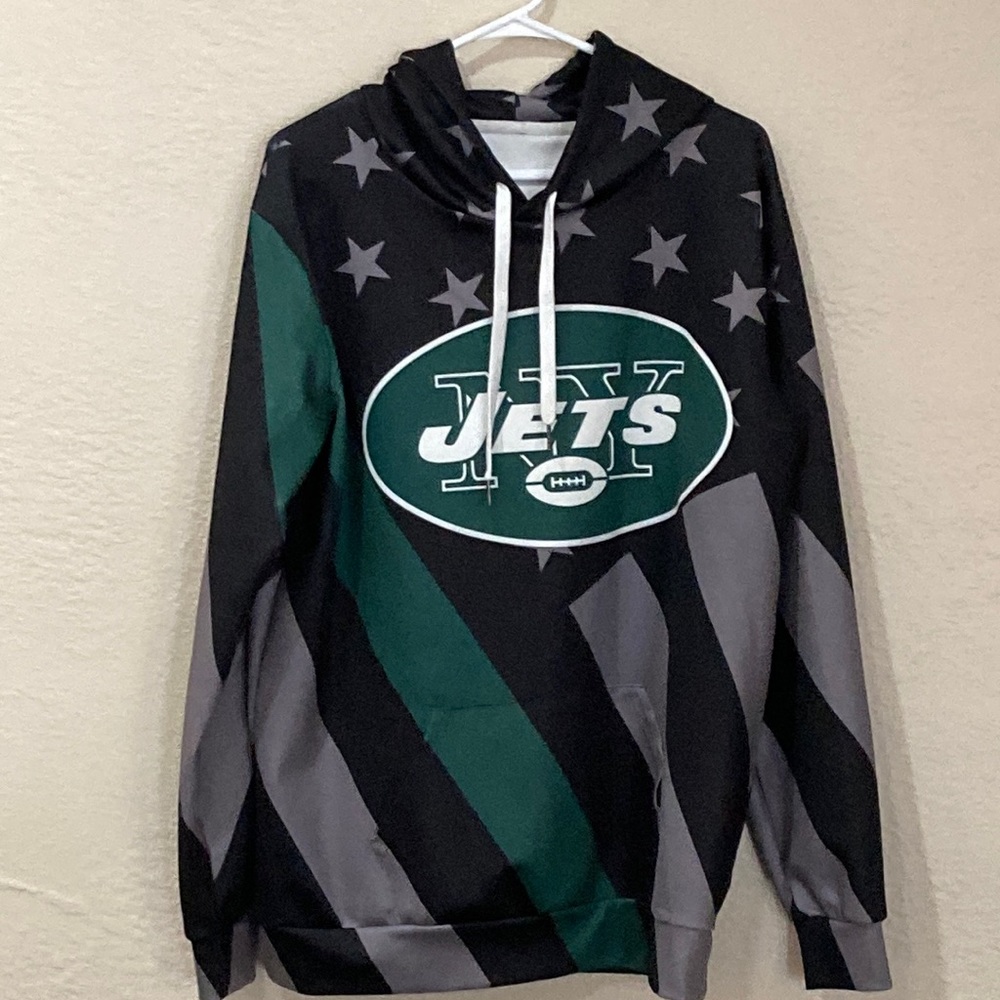 Men’s XL Jets Polyester/Spandex Hoodie
